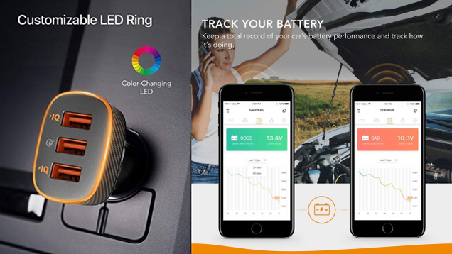 Roav by Anker SmartCharge Halo | $14 | Amazon | Promo code ROAVF3WA